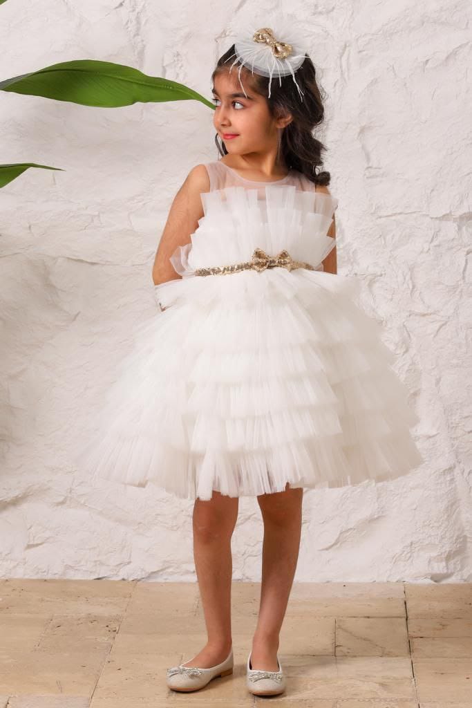 Savannah Kids Layered Ruffle Dress