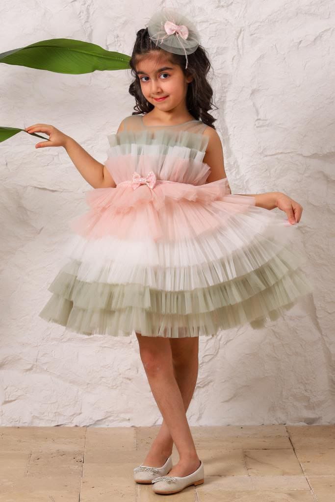 Savannah Kids Layered Ruffle Dress