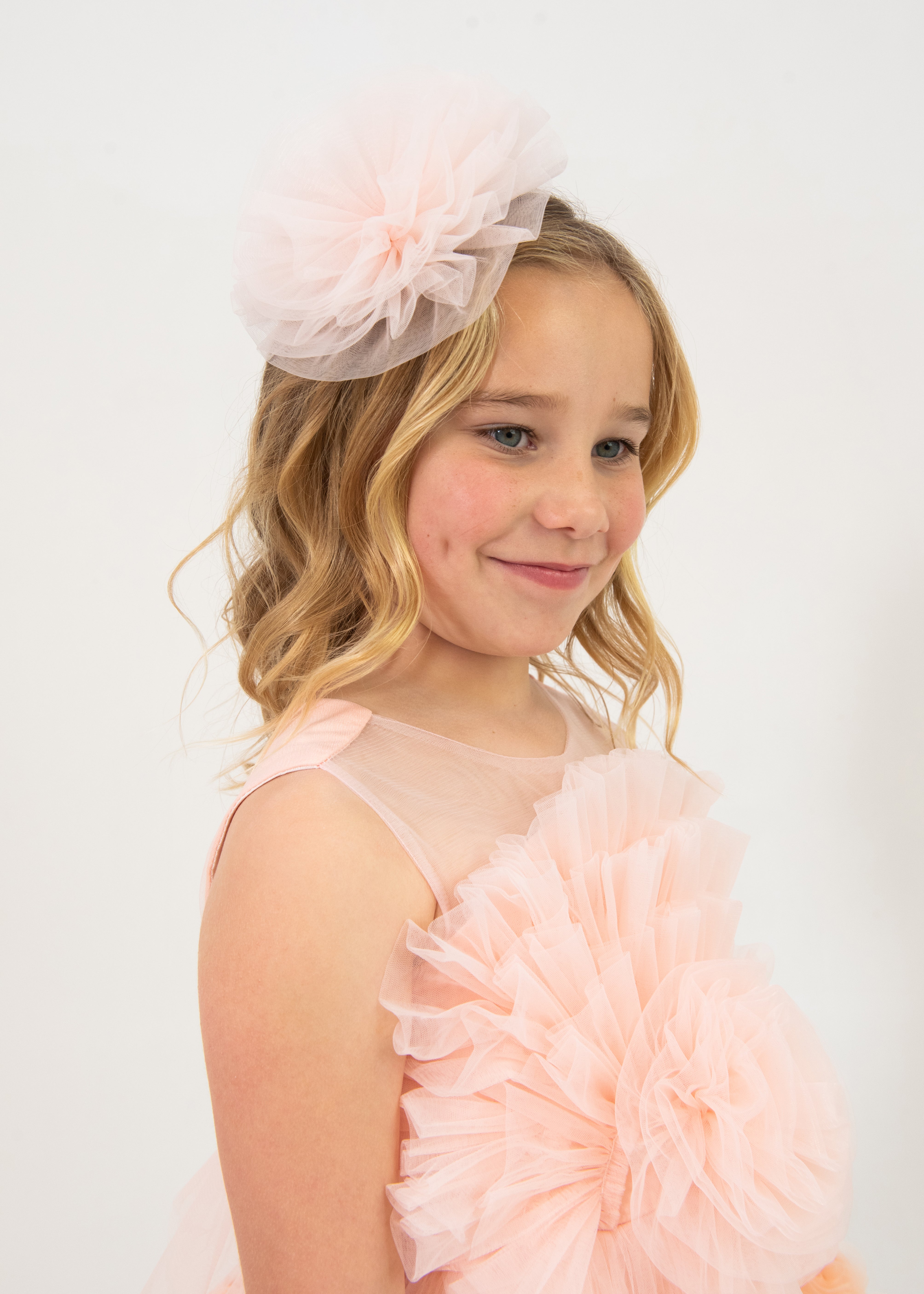 Princess Winnie Rosette Tulle Dress