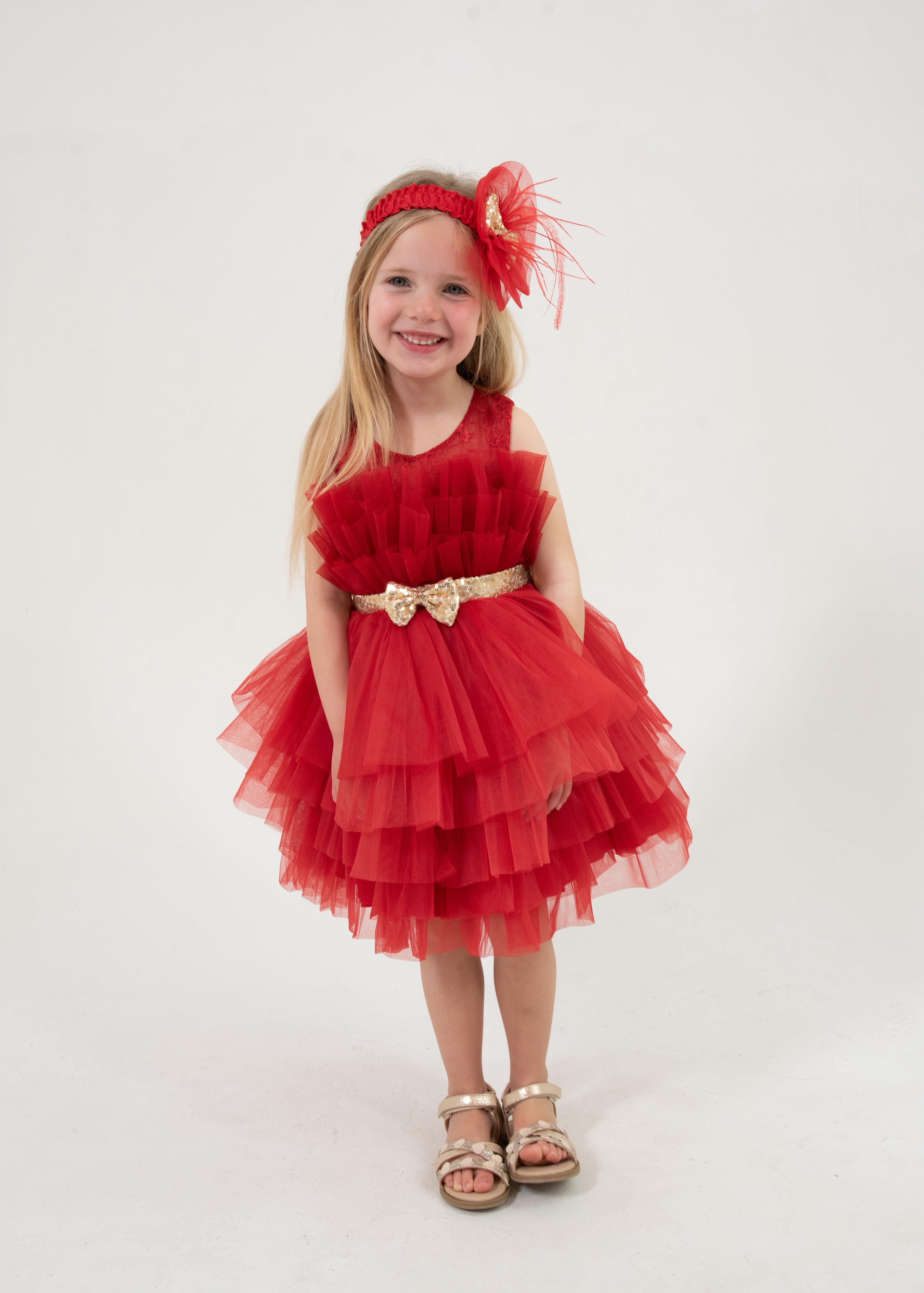 Miranda Kids Red Dress