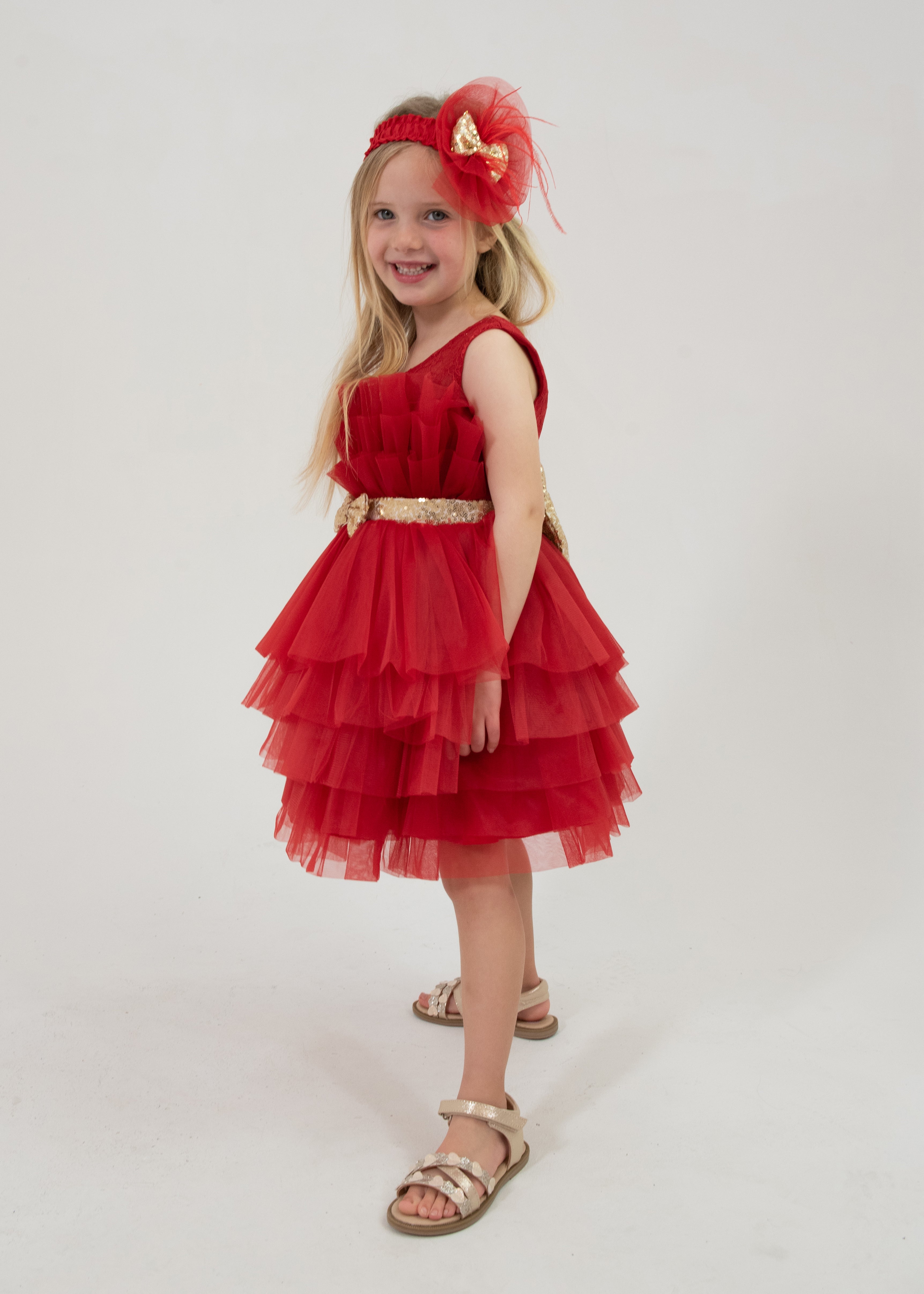 Miranda Kids Red Dress