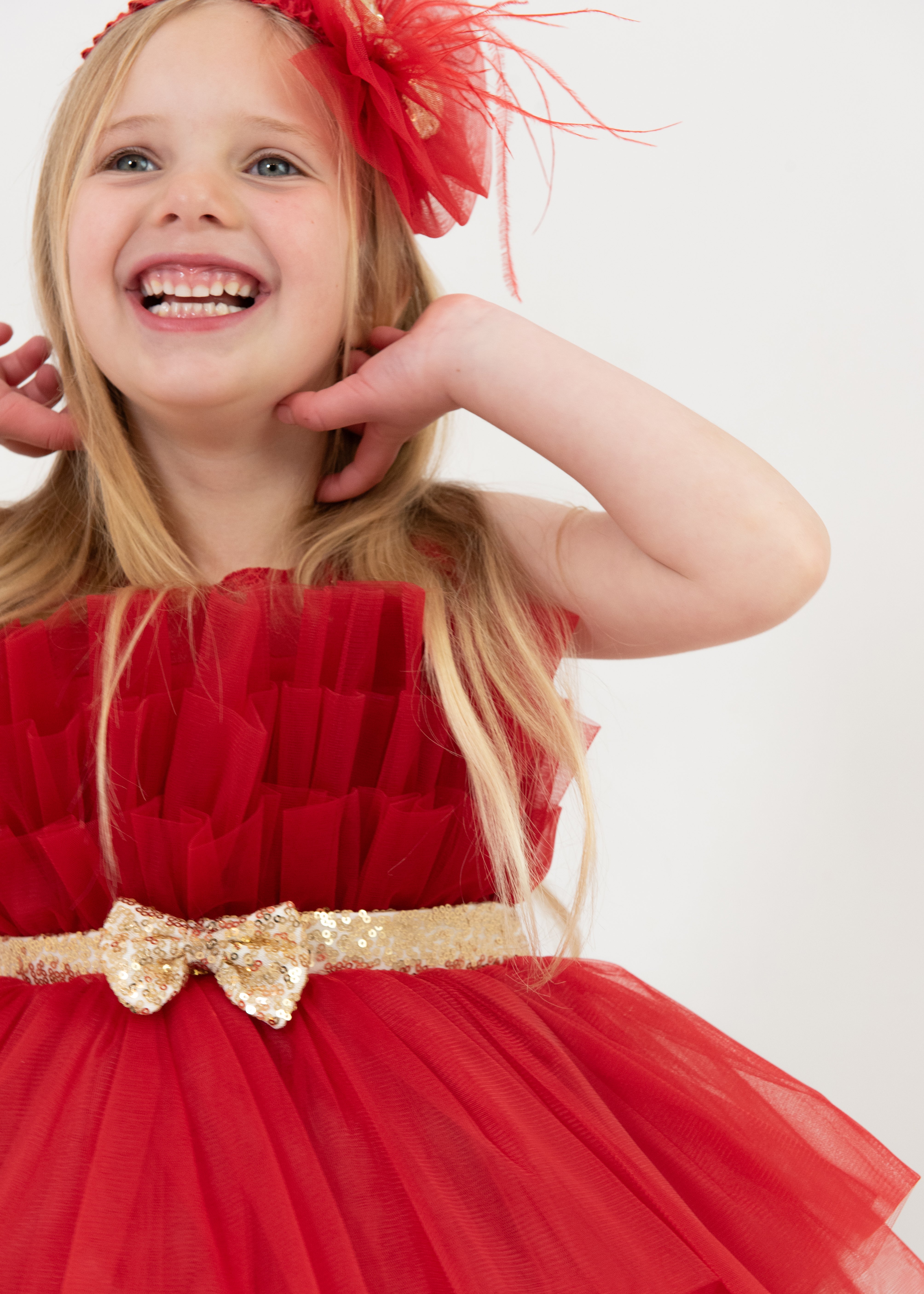 Miranda Kids Red Dress