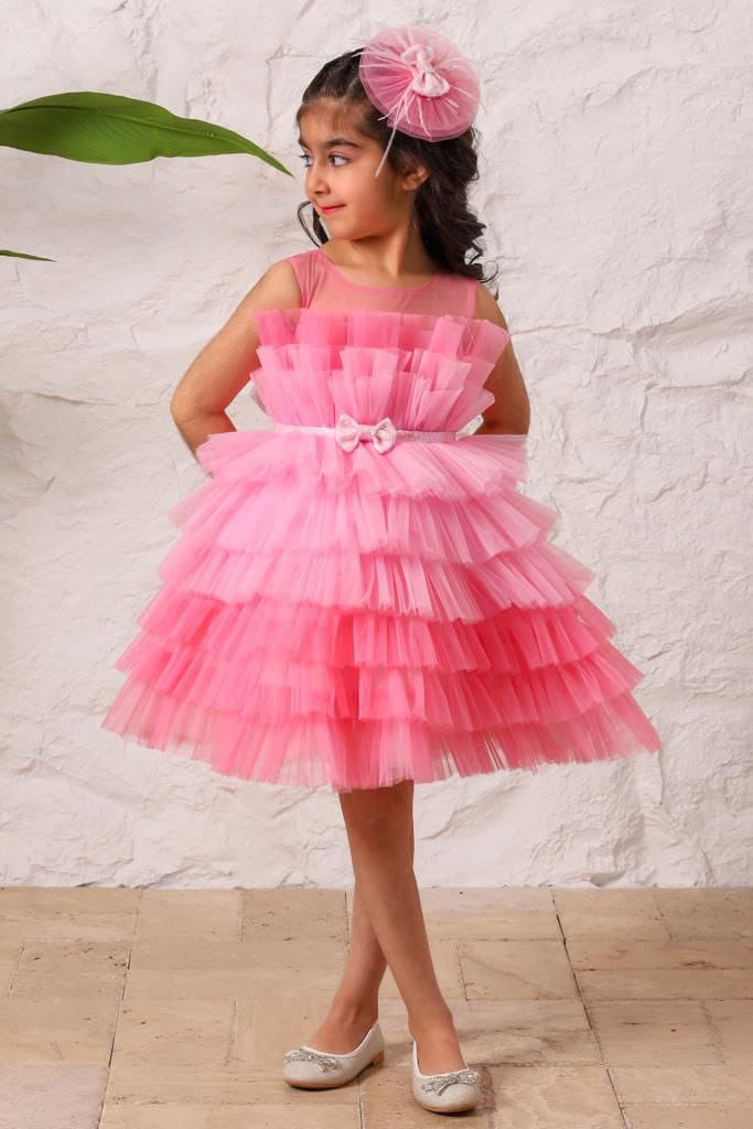 Savannah Kids Layered Ruffle Dress